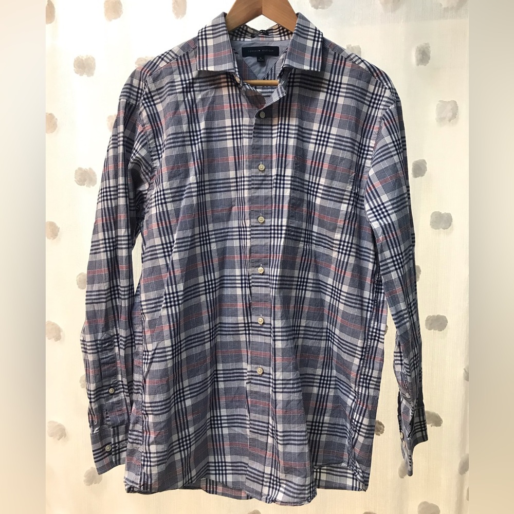 Mens Tommy Hilfiger button down sz 16